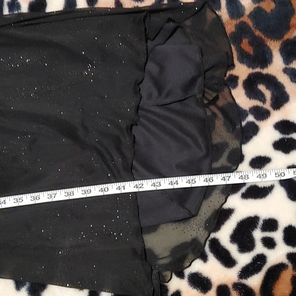 Black Sparkly Small Mariposa Dress - Picture 6 of 6